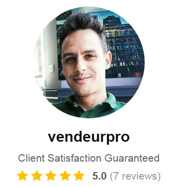 screen tof profil vendeur pro